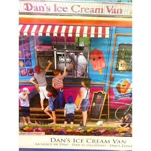 Eurographics Dans Ice Cream Van 1000‎ Piece Jigsaw Puzzle Nostalgia Childhood